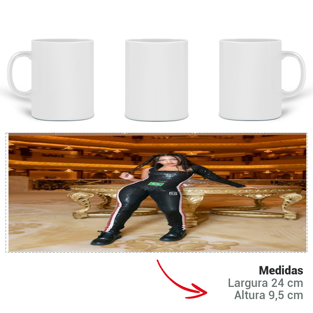 Nome do produto  CANECA ANY GABRIELLY- LEAN ON ME