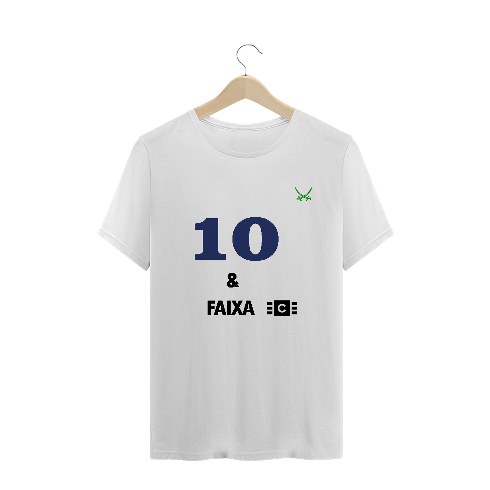 Nome do produto  CAMISETA 10 E FAIXA