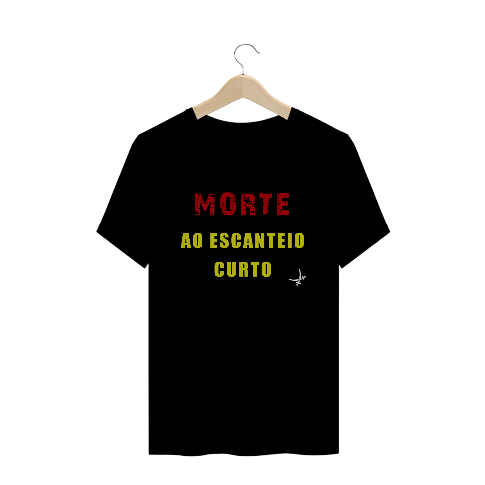Nome do produto  CAMISETA MORTE AO ESCANTEIO CURTO