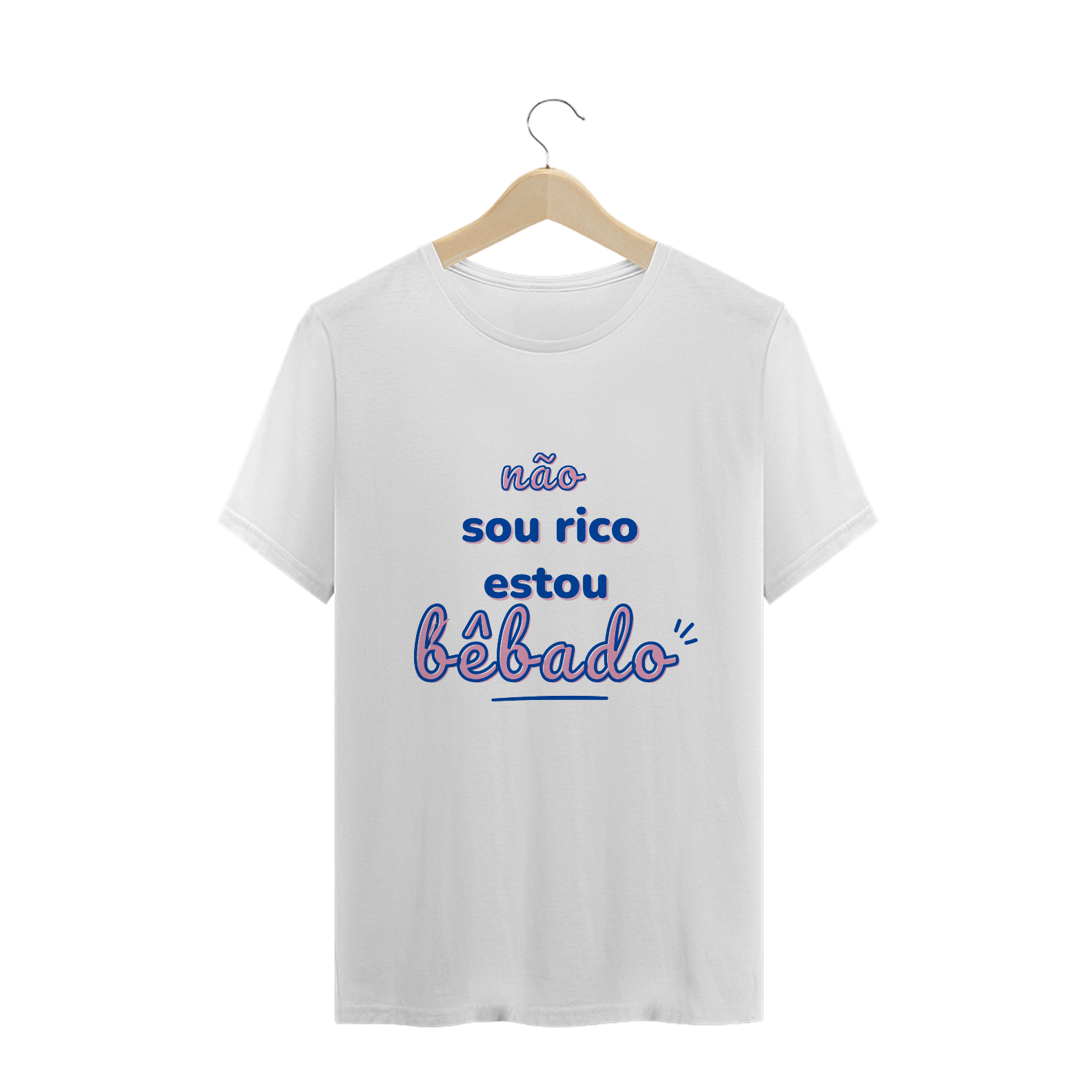 Nome do produto  não sou rico - masculina