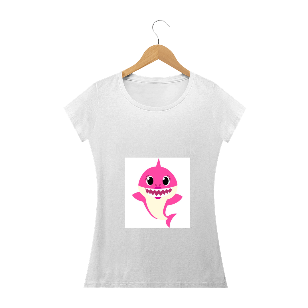 Nome do produto  Camiseta Momy shark