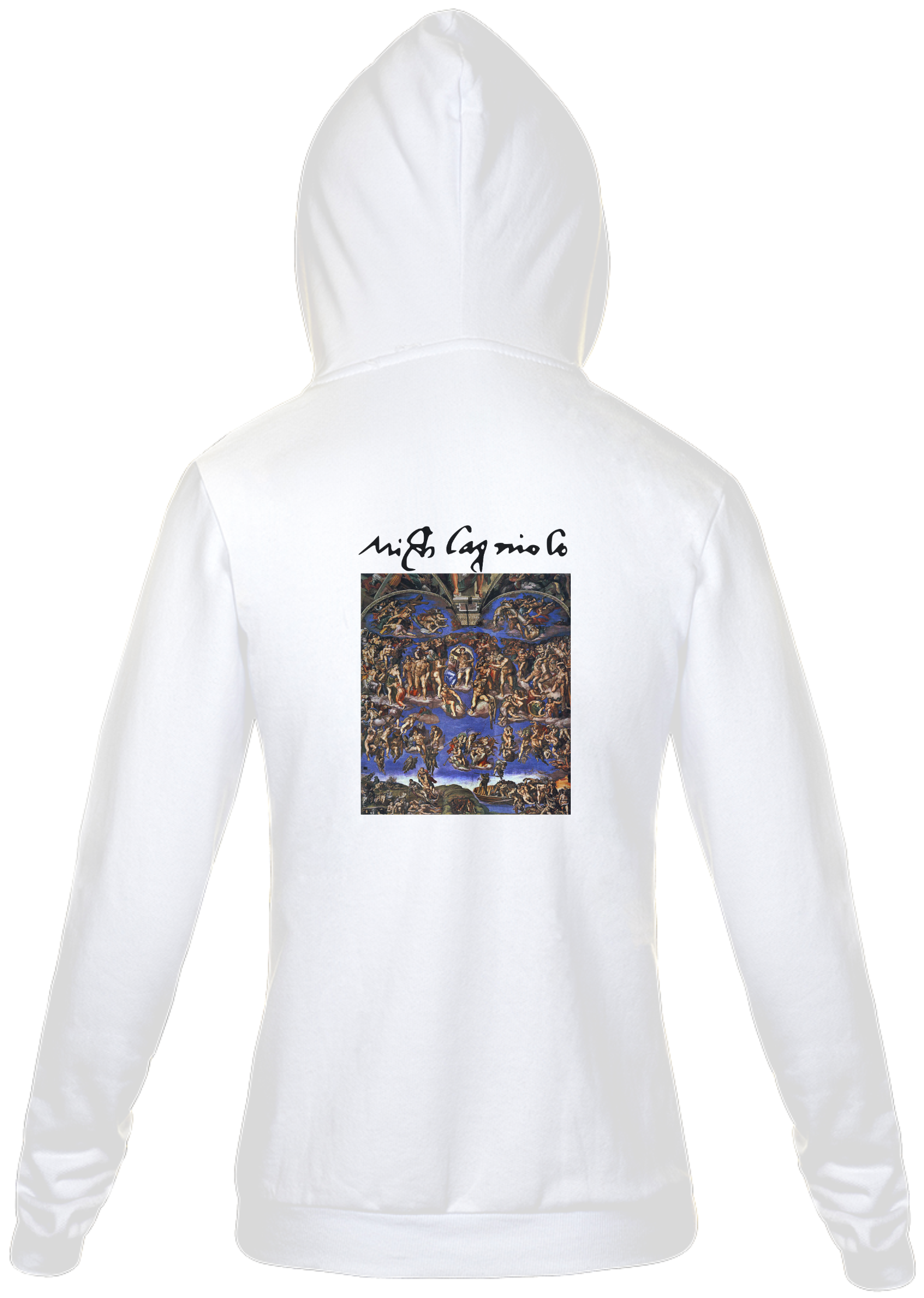 Nome do produto  T-Best - Moleton Ziper - Gênios Renascentistas - Michelangelo - Juizo Final