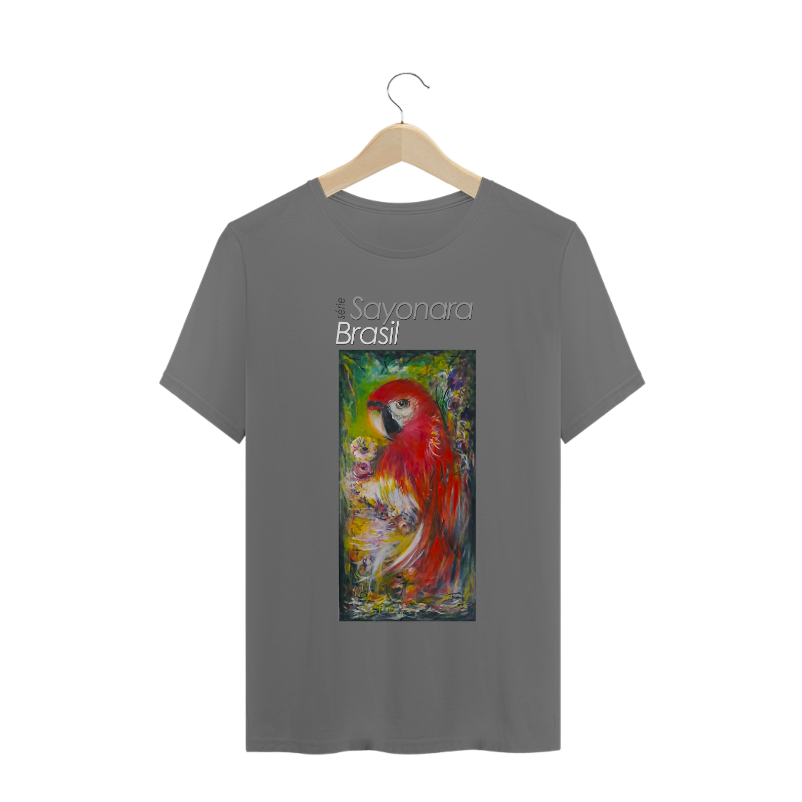 Nome do produto  T-best - Básica Estonada - Série Sayonara - Arara