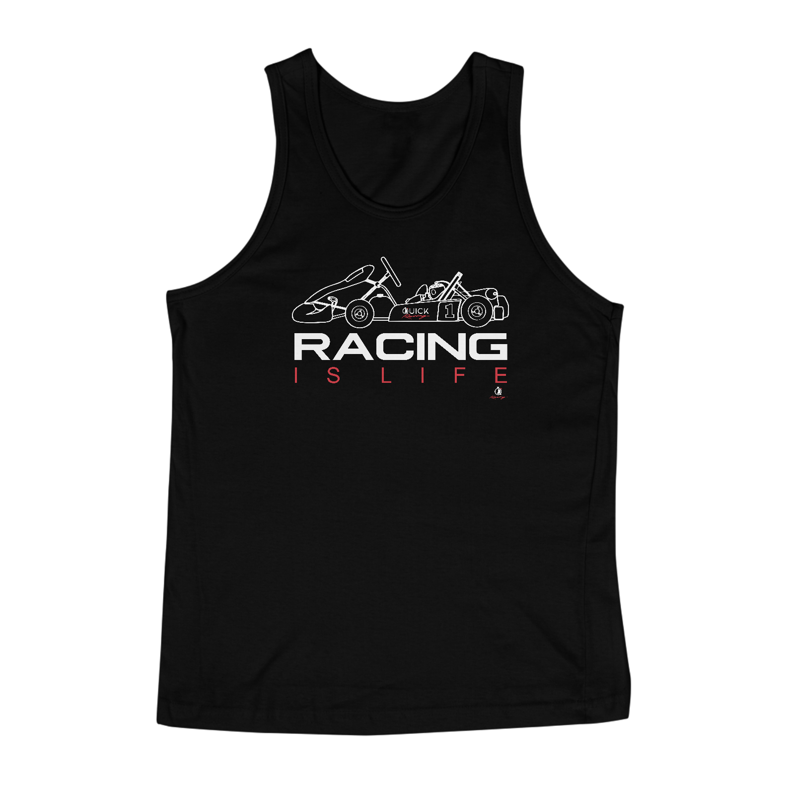 Camiseta Classic Quick Racing | Kart is Life