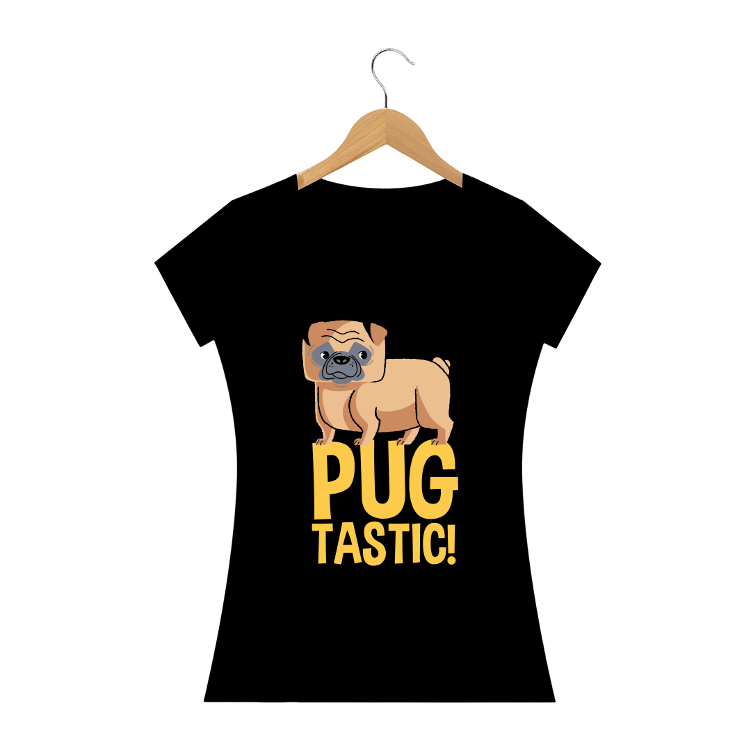 Nome do produto  Camiseta Feminina Pug