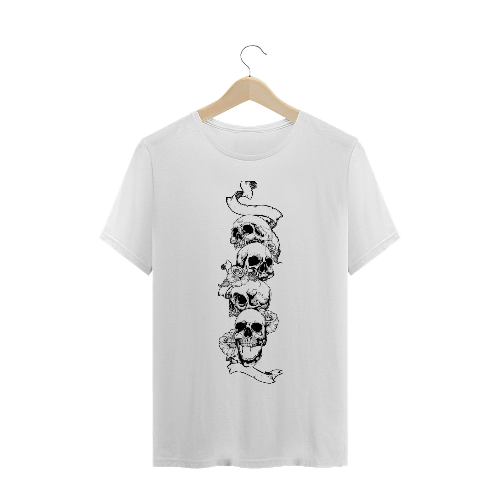 Nome do produto  Camiseta caveira