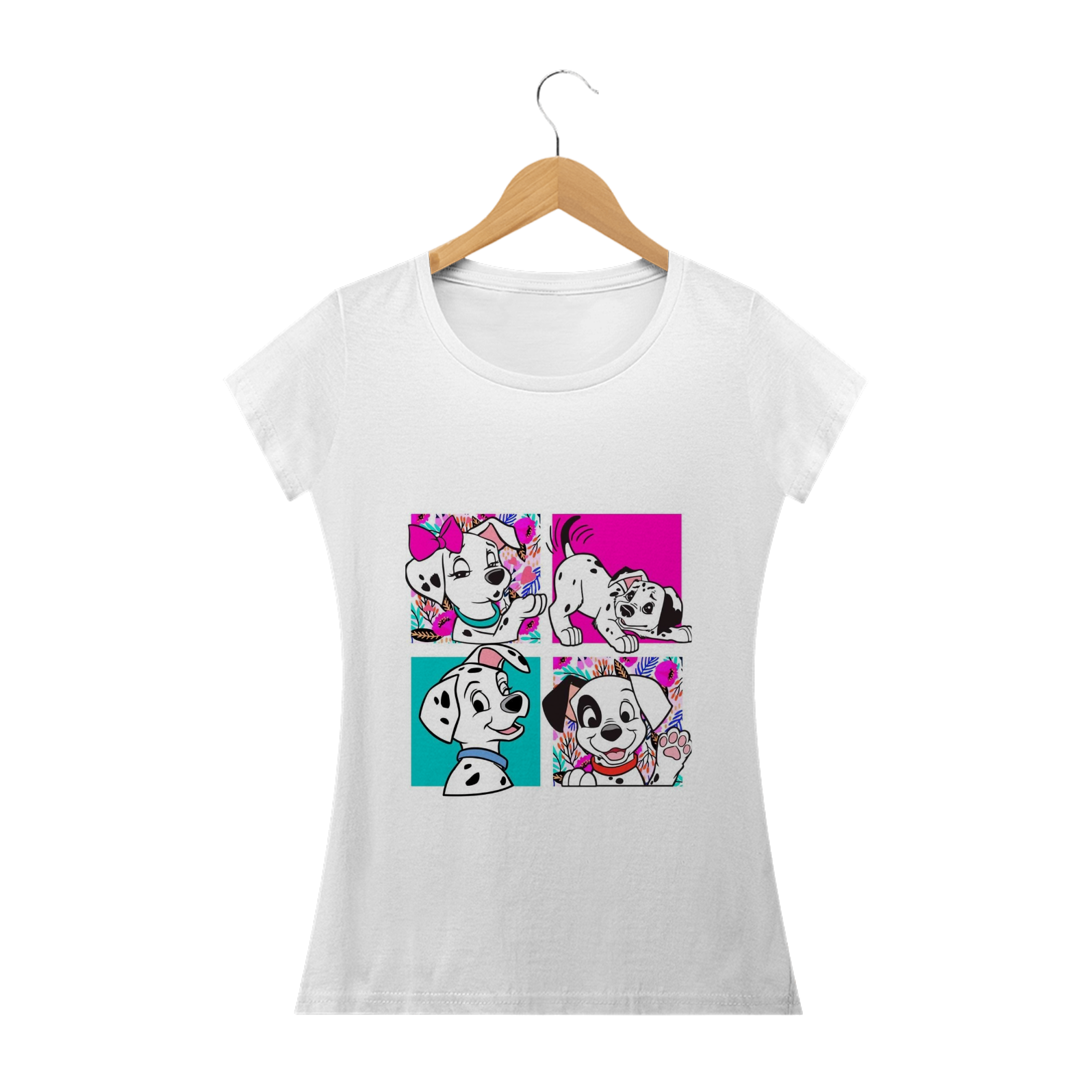 Nome do produto  Camiseta 101 dálmatas