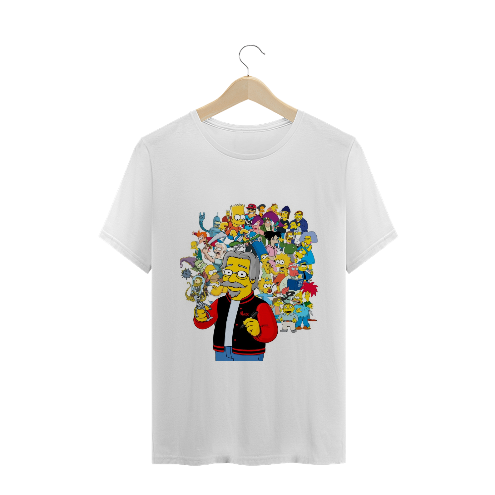Nome do produto  Camiseta the Simpsons