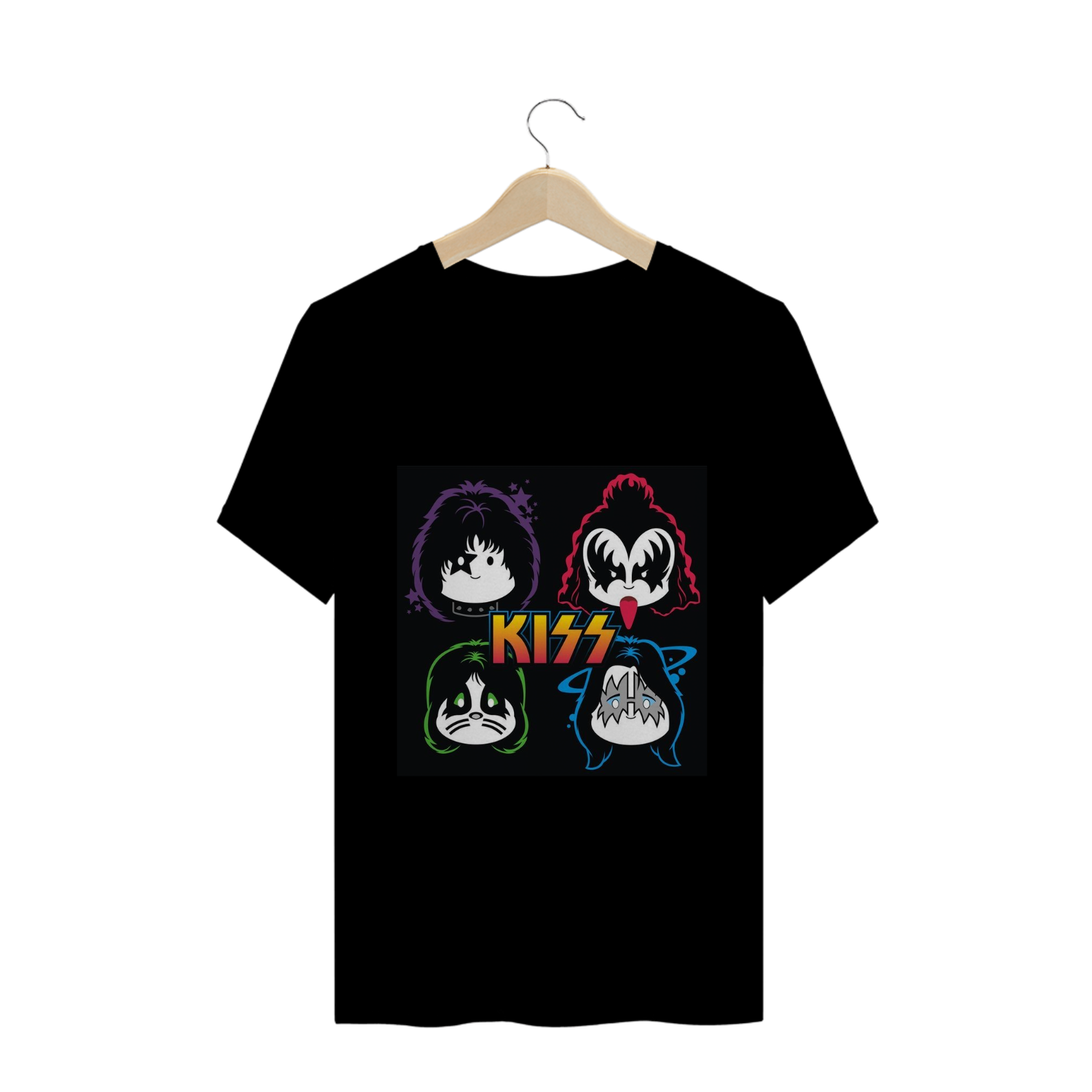 Nome do produto  Camiseta kiss