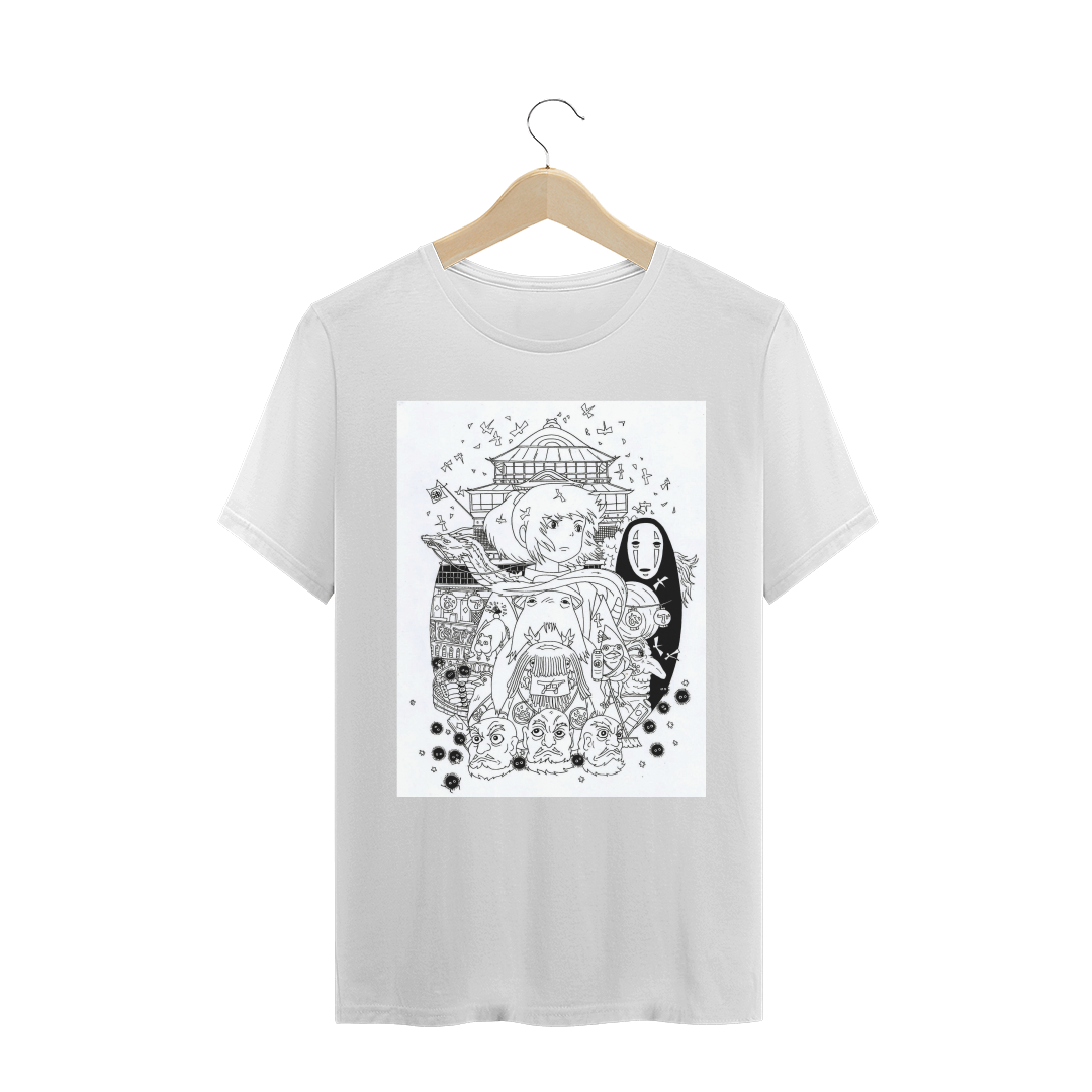 Nome do produto  T - Shirt -A Viagem de Chihiro- A Viagem de Chihiro