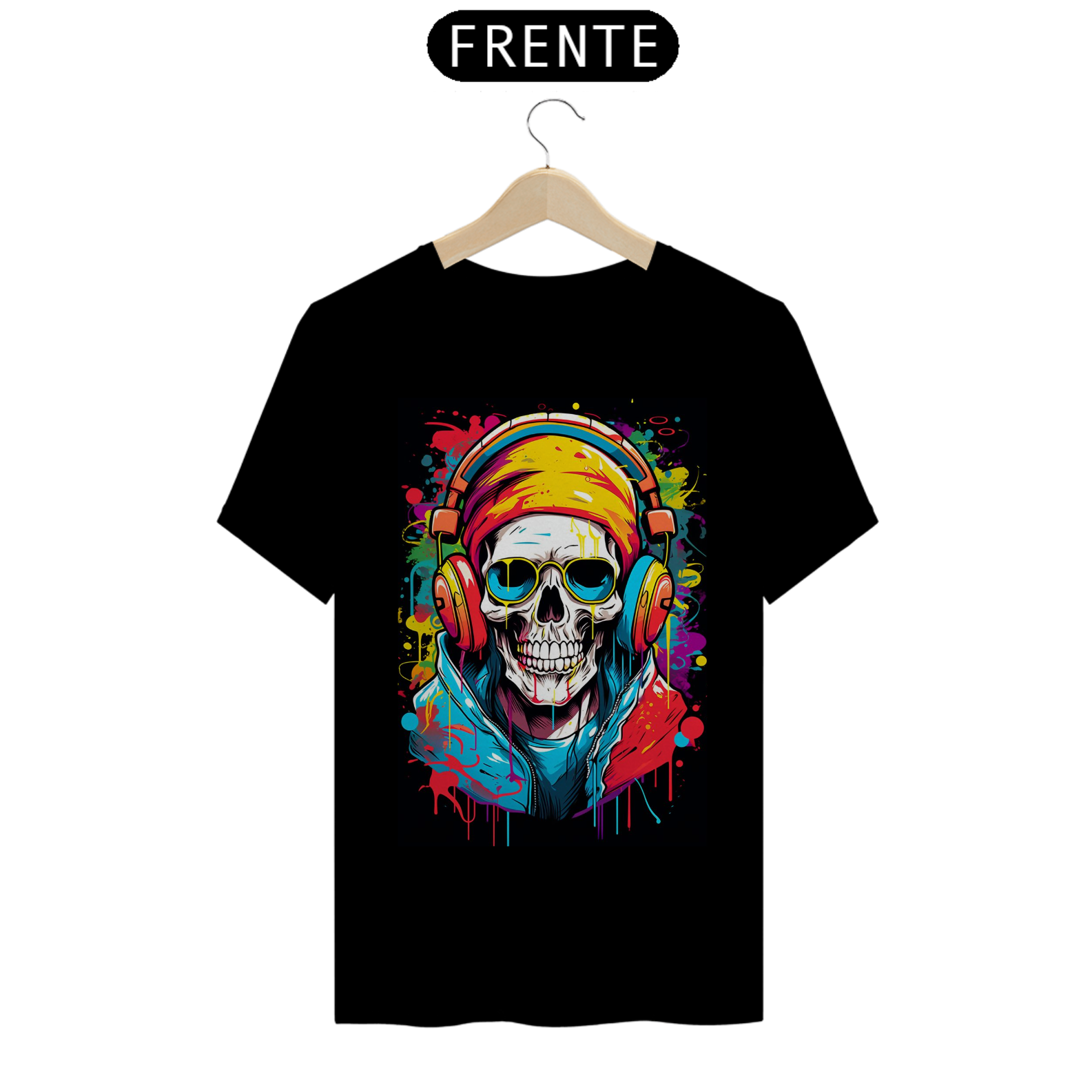  T-Shirt Caveira 