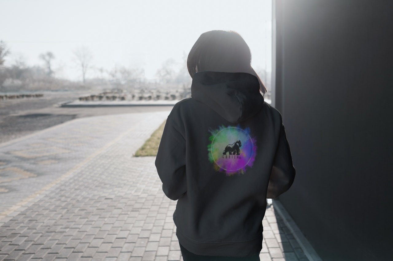 Nome do produto  Moletom Capuz Color Explosion Unissex GORILA co.