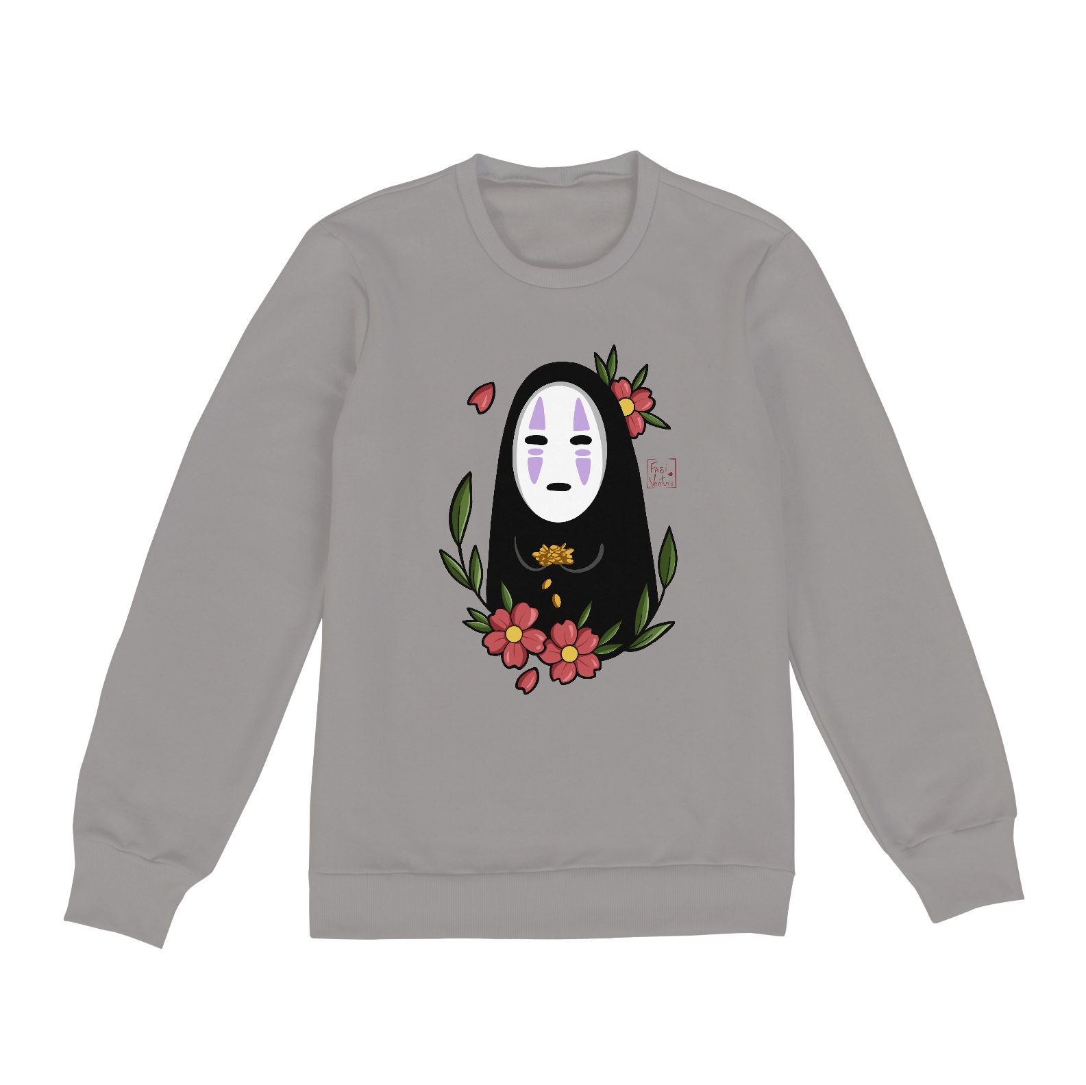 Nome do produto  Fabi - Moletom Fechado - Kaonashi