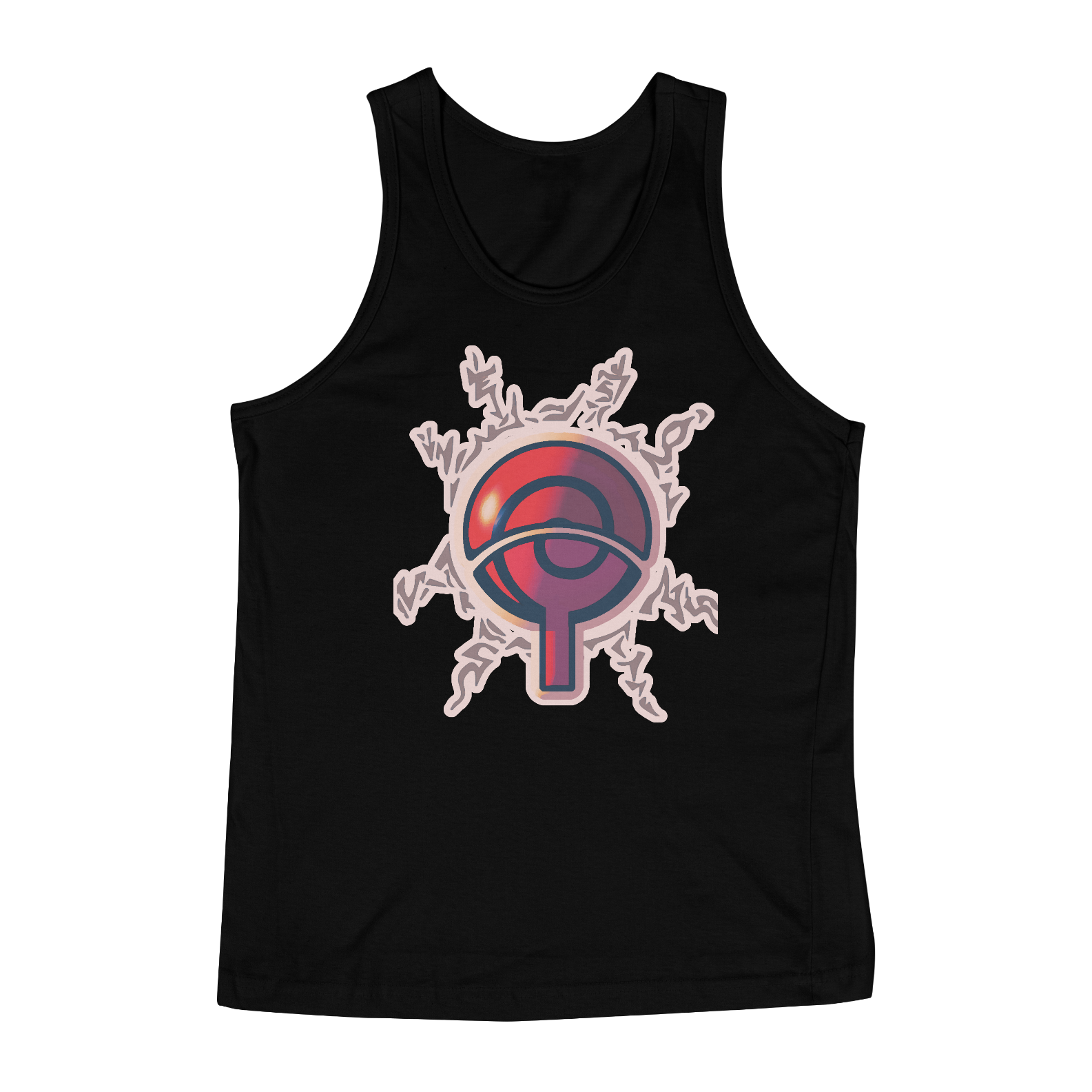 Nome do produto  Akasen_kun - Regata Masculina - Uzumaki Uchiha