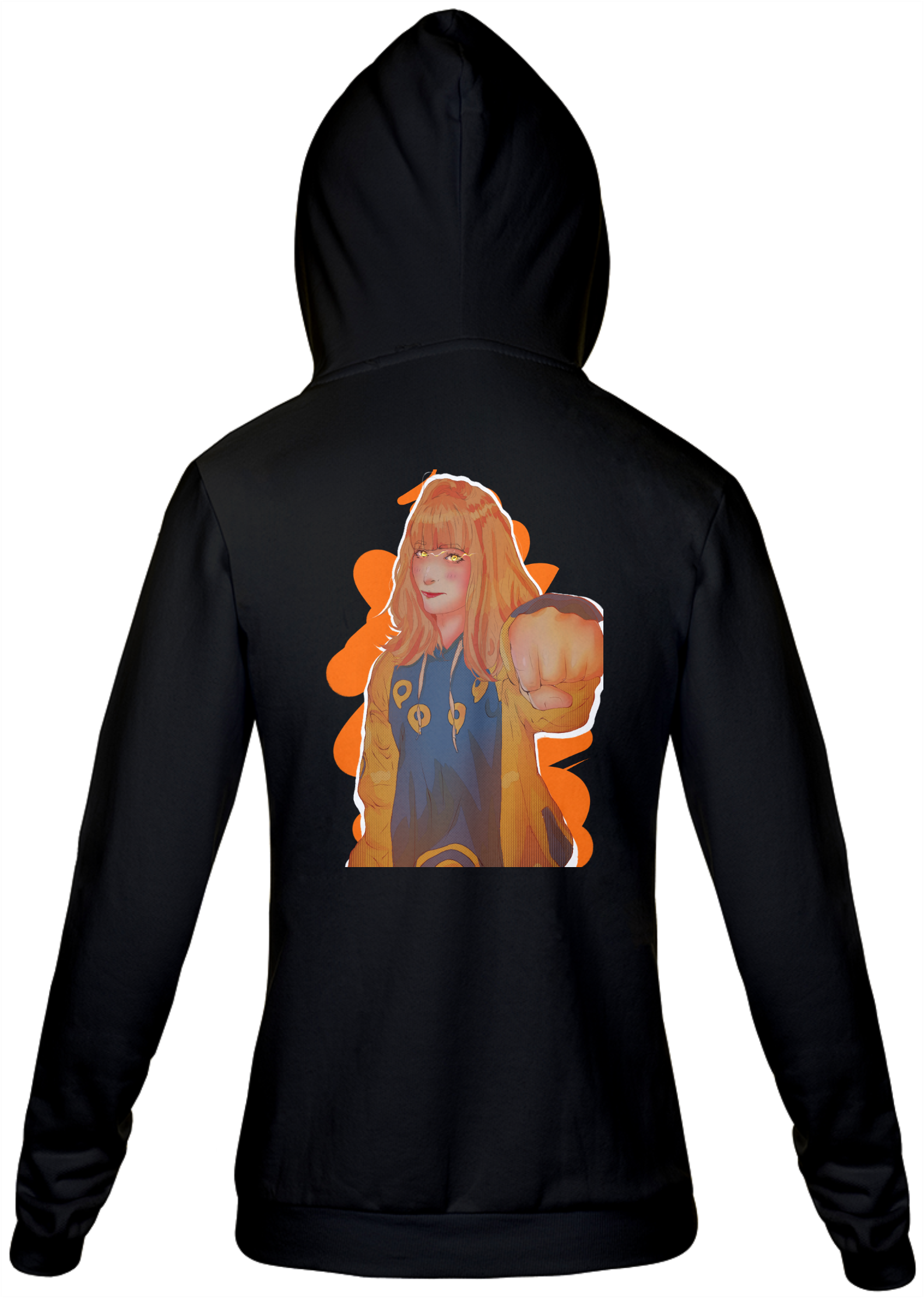 Nome do produto  Akasen_kun - Moletom com zíper - Tumblr @ImKonoha (Elisa)