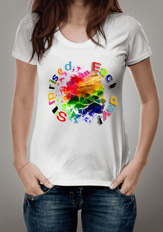 Nome do produto  Surprised. Each day!