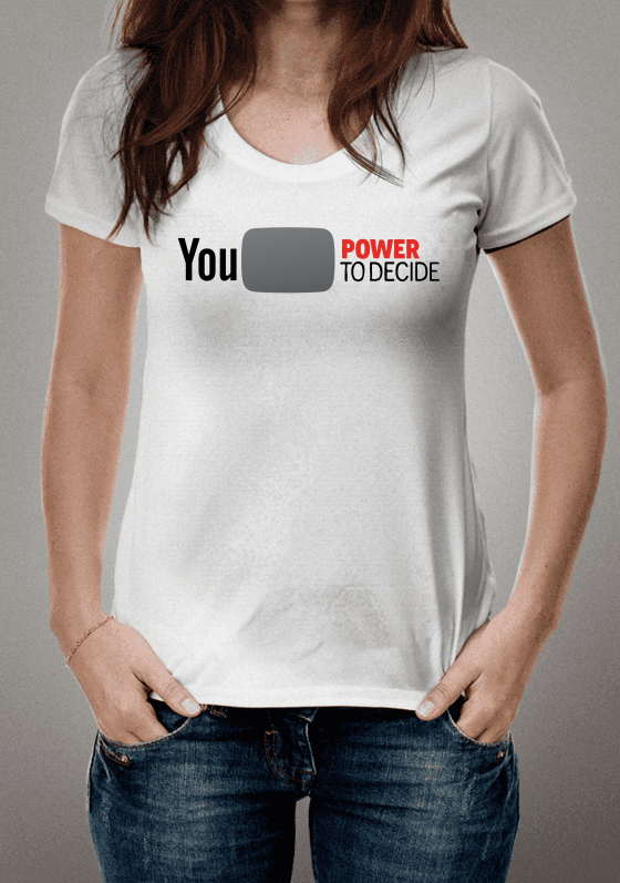 Nome do produto  You power to decide. Modelo 01