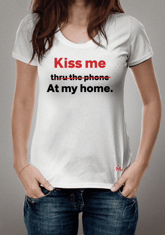 Nome do produto  kiss me. white