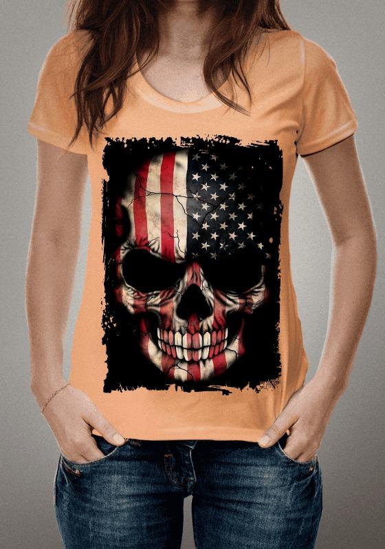 Nome do produto  skull-USA