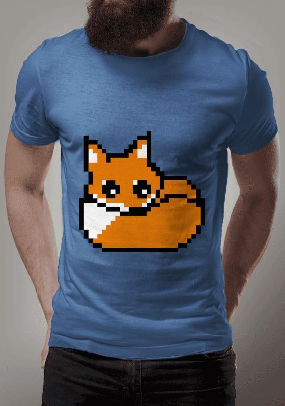 Nome do produto: Raposa Pixel