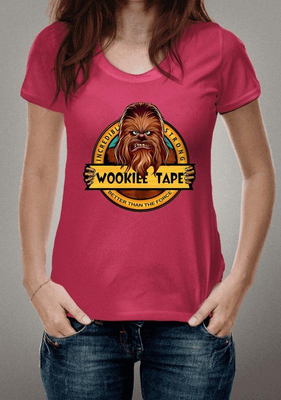 Nome do produto  Camiseta Star Wars - Chewbacca 