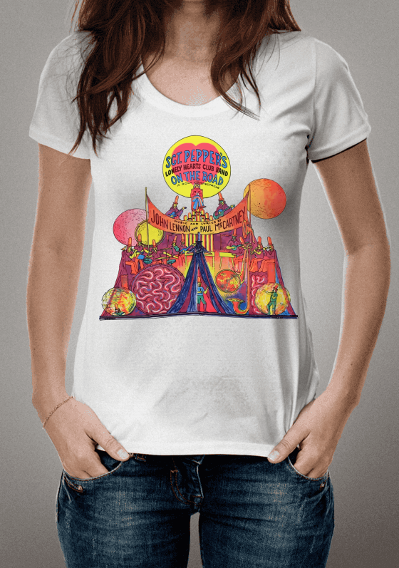 Nome do produto   1974 Beatles Sgt. Peppers Lonely Hearts Club Band On The Road(Extreme Rare)