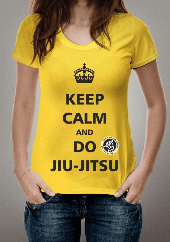 Nome do produto  Cia Am JJ - Keep Calm and do Jiu-Jitsu