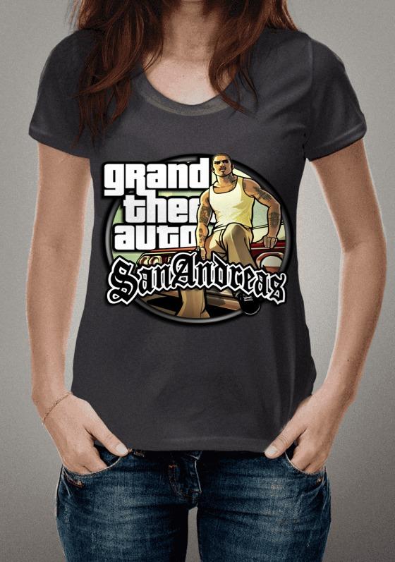 Nome do produto  Camiseta Grand Theft Auto