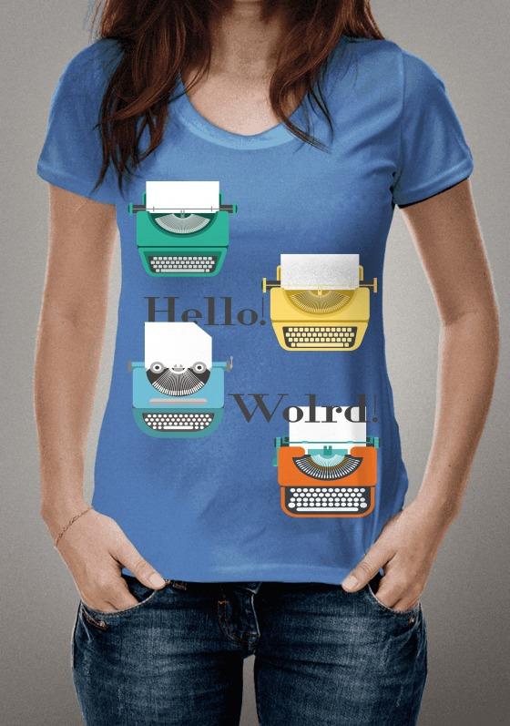 Nome do produto  Maquina de Escrever/Hello World