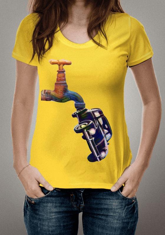 Nome do produto  Fusca e torneira-color fantasy