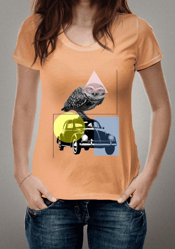 Nome do produto  Fusca Preto e branco - Coruja - com formas