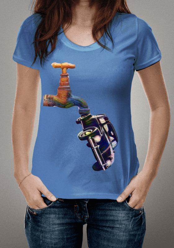 Nome do produto  Fusca e torneira-color fantasy