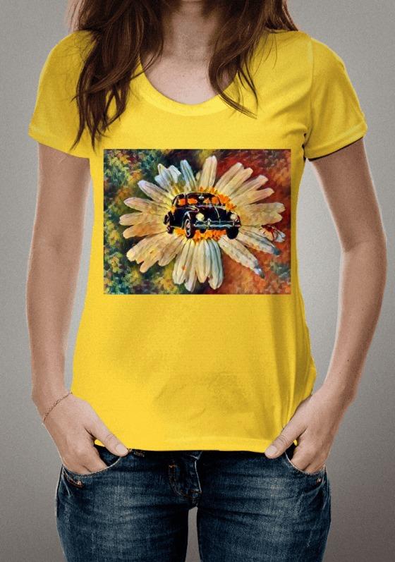 Nome do produto  fusca na margarida-indian