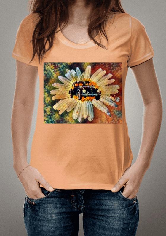 Nome do produto  fusca na margarida-indian