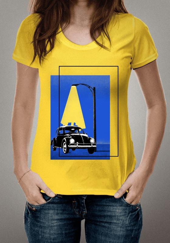 Nome do produto  Fusca poste - com moldura