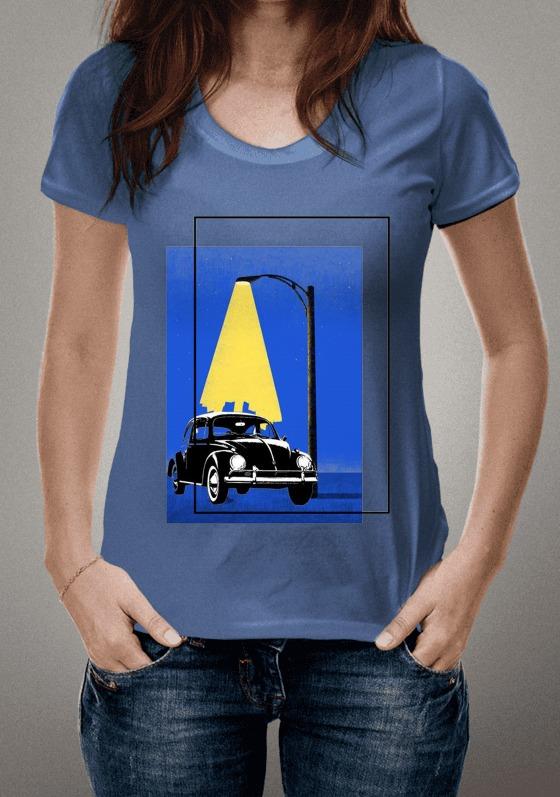 Nome do produto  Fusca poste - com moldura