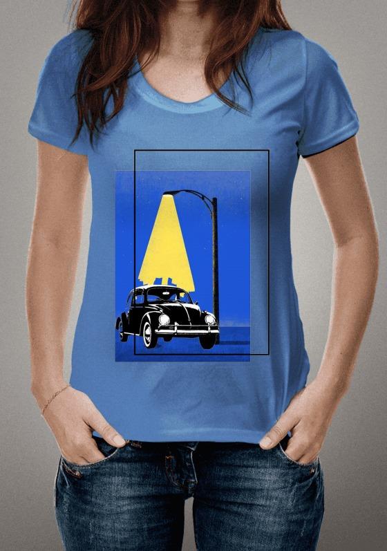 Nome do produto  Fusca poste - com moldura