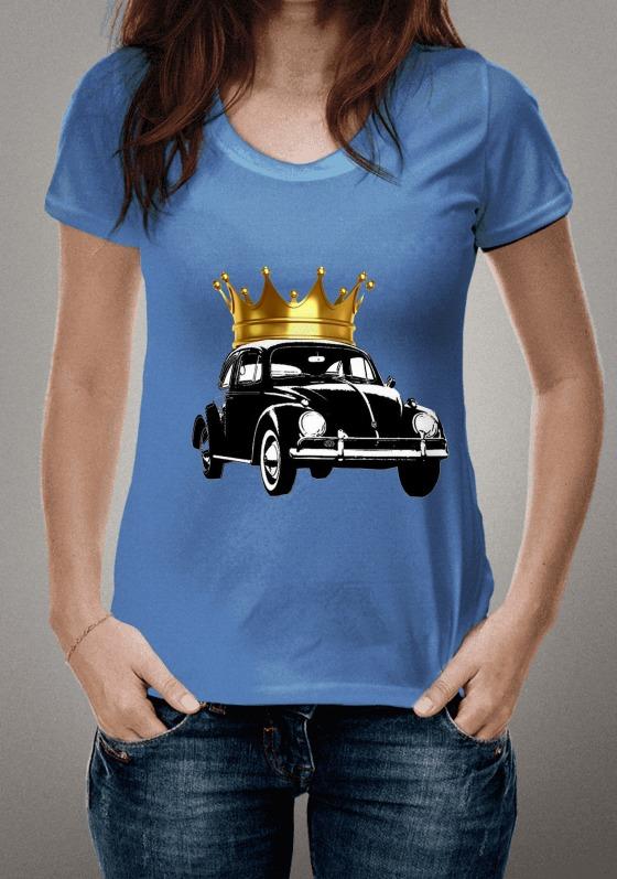Nome do produto  Fusca Rei Coroa Dourada Pequena