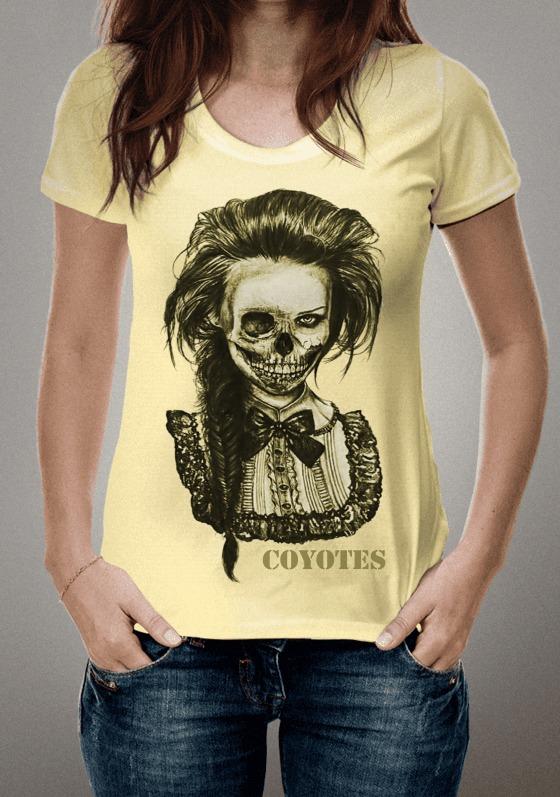 Nome do produto  dama caveira coyotes