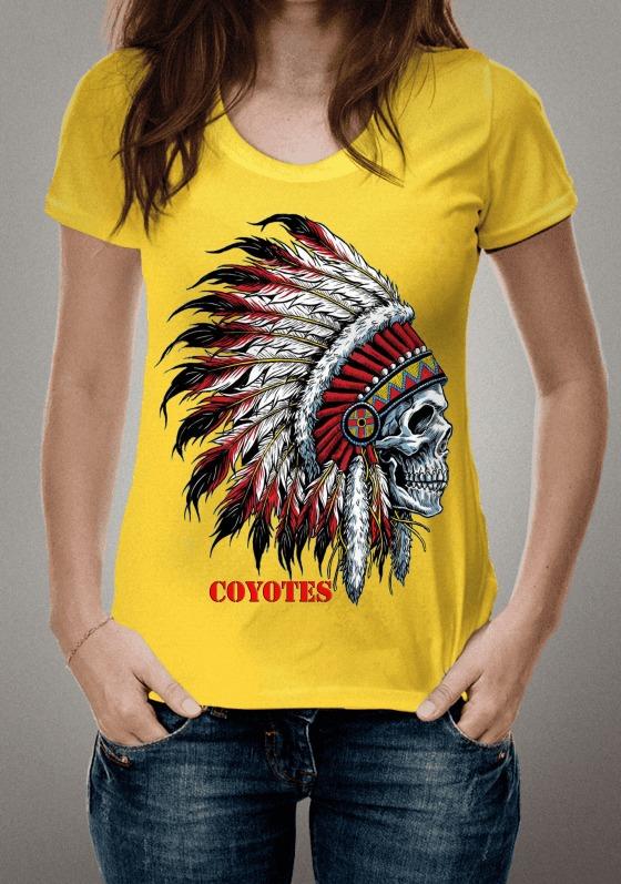 Nome do produto  caveira indio coyotes