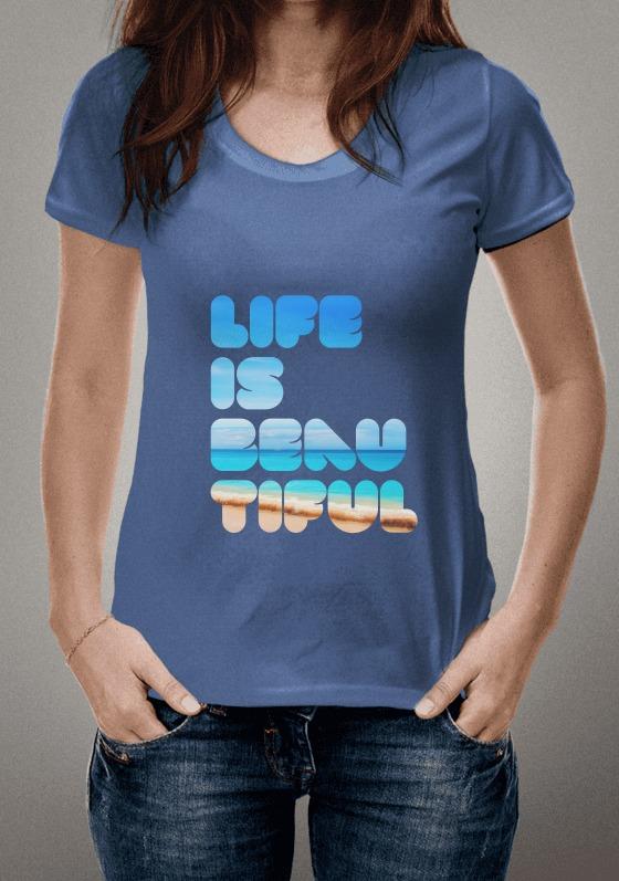 Nome do produto  Life Is Beautiful