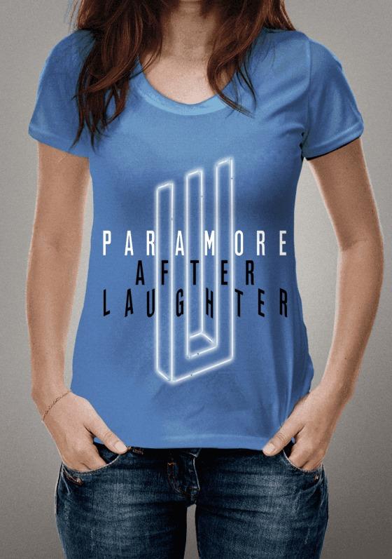 Nome do produto: After Laughter - Paramore (Azul Royal)