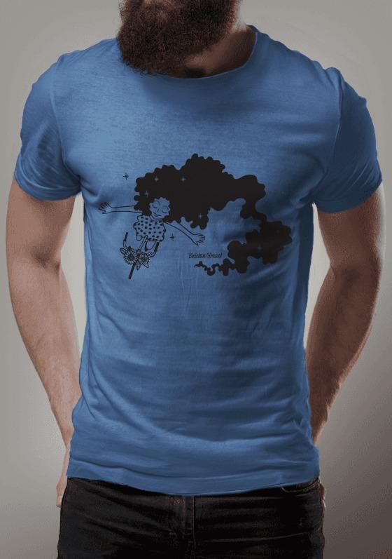 Nome do produto  Vento na cara vintage - Bicicleta Girassol