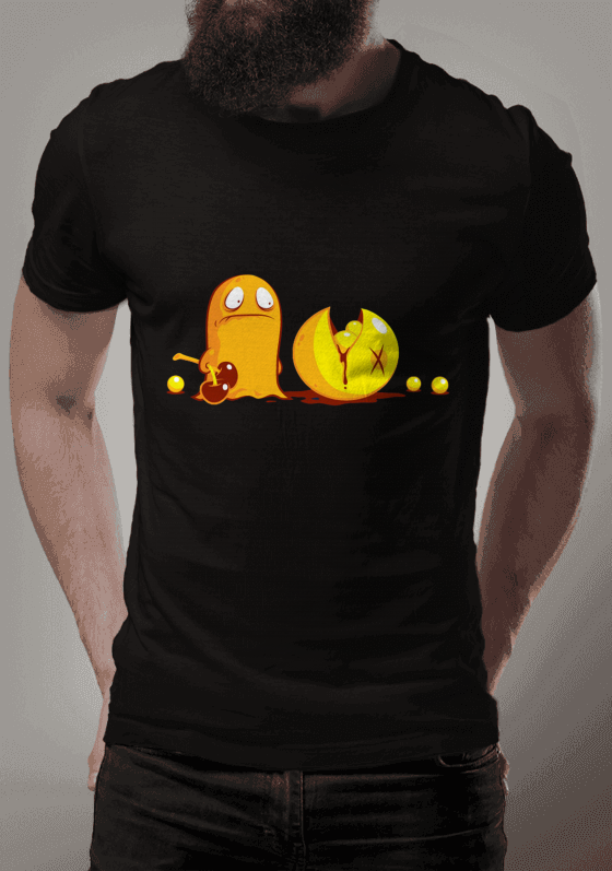 Nome do produto  Camiseta R.I.P Pacman
