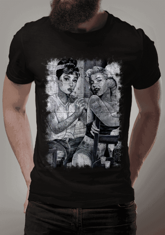 Nome do produto   Marilyn M. Tatuagem