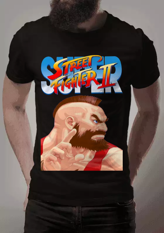 Nome do produto  Street Fighter 2 Zangief