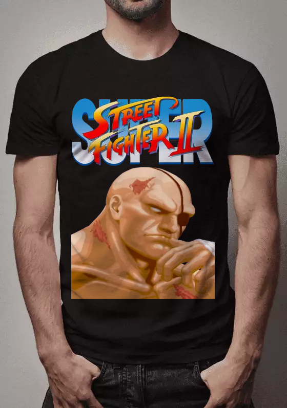 Nome do produto  Street Fighter 2 Sagat
