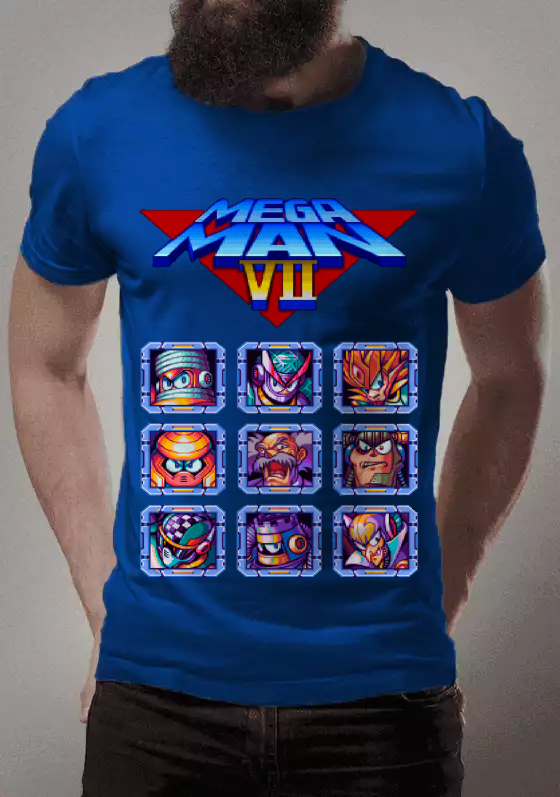 Nome do produto  Megaman 7 Robot Masters