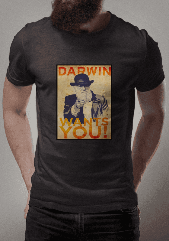 Nome do produto  Darwin wants you. 