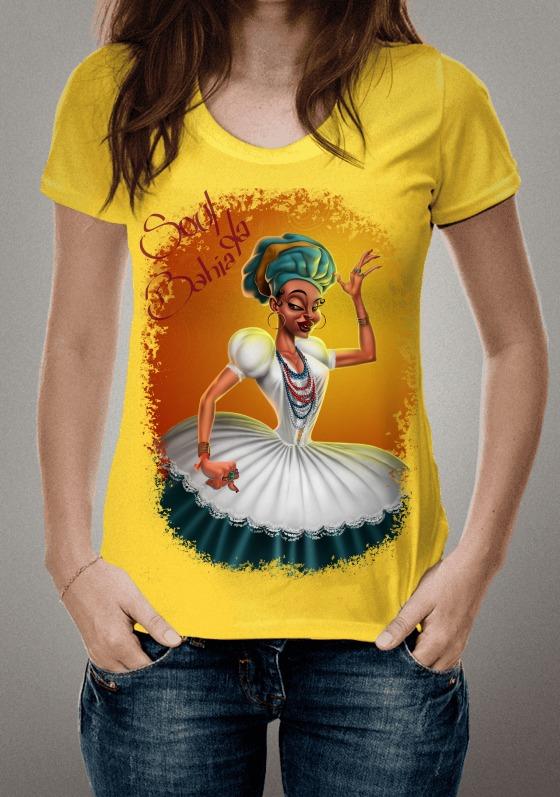 Nome do produto  Soul da Bahia - Pinup